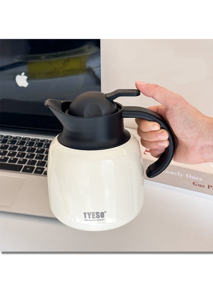 تايسو إبريق معزول من الفولاذ المقاوم للصدأ 304 مع مصفاة شاي مدمجة وفلتر ناعم - Image 4